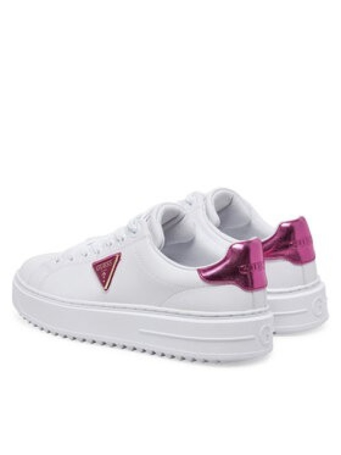 Guess Sneakersy FLJD12 LEA12 Biały