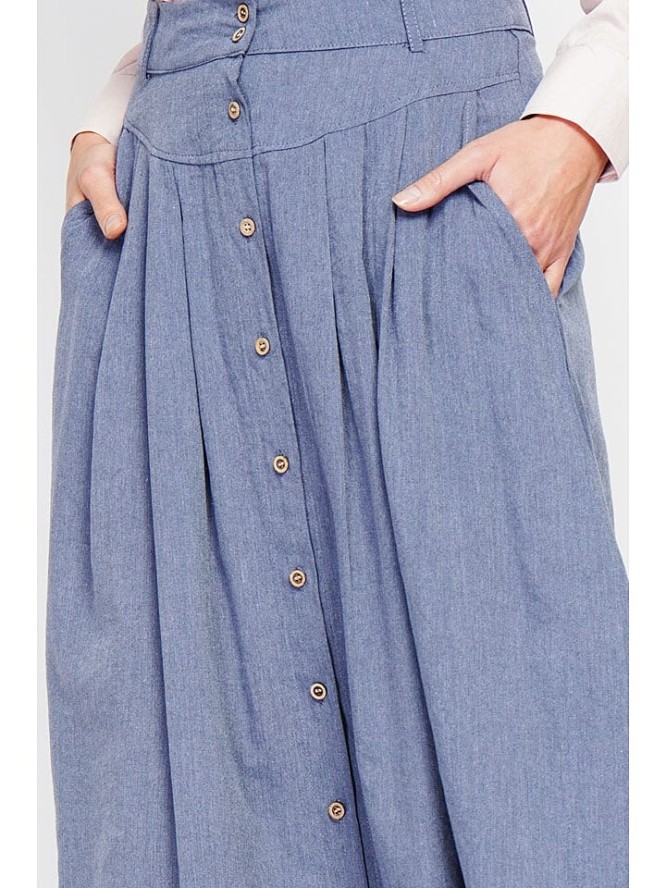 Le Jardin du Lin Spódnica w kolorze niebieskim rozmiar: 36