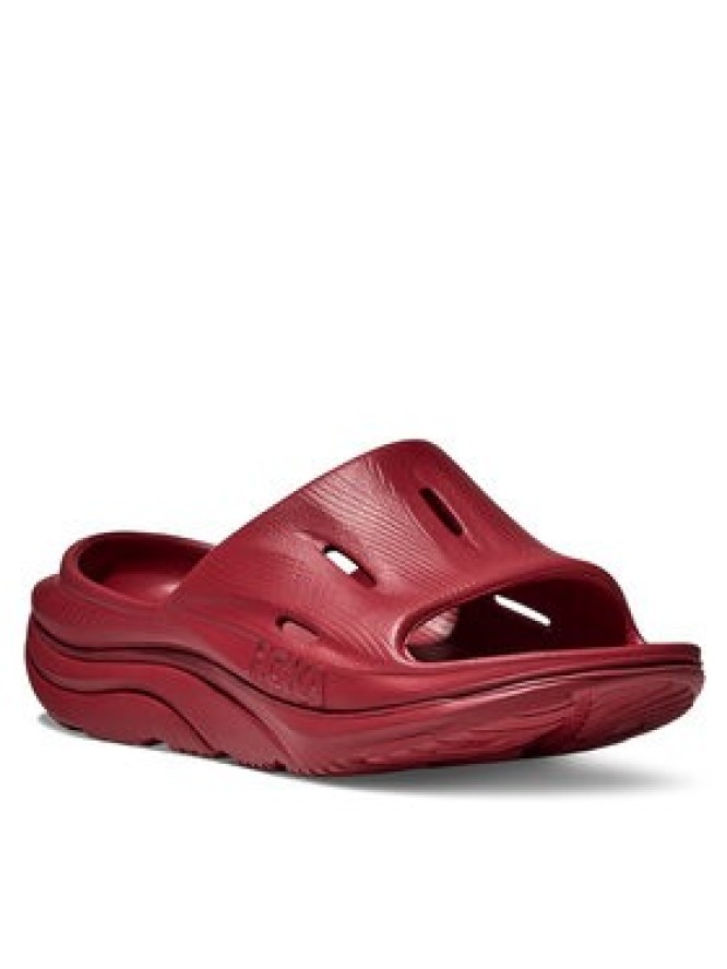 Hoka Klapki Ora Recovery Slide 3 1135061 Czerwony