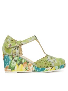 Laura Vita Półbuty Reyano 57 Zielony