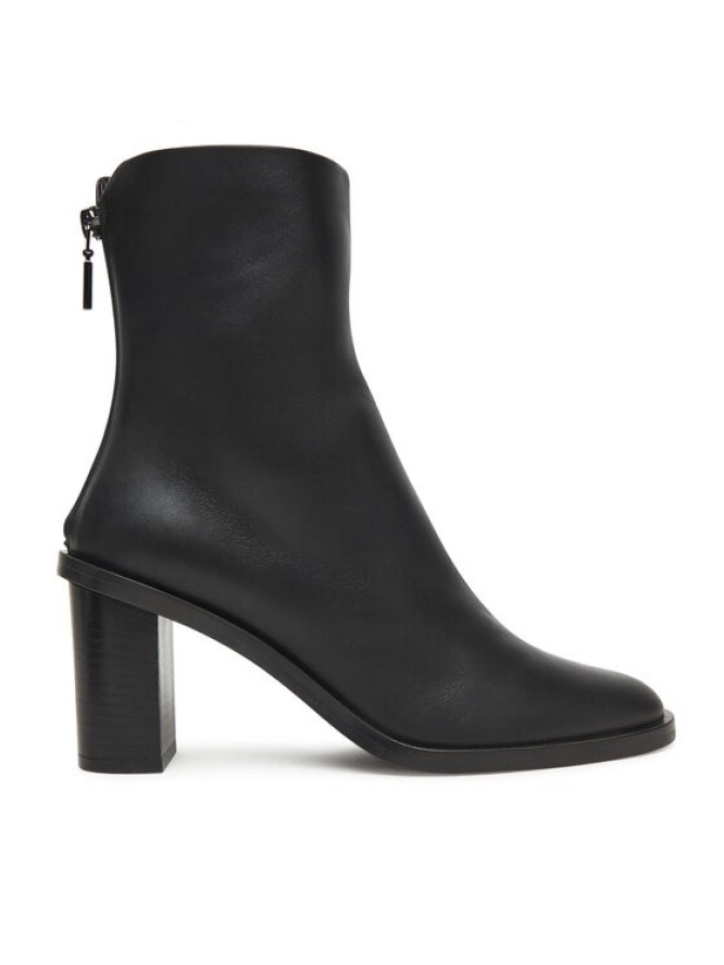 Max Mara Botki Midiboot80 25247960726 Czarny