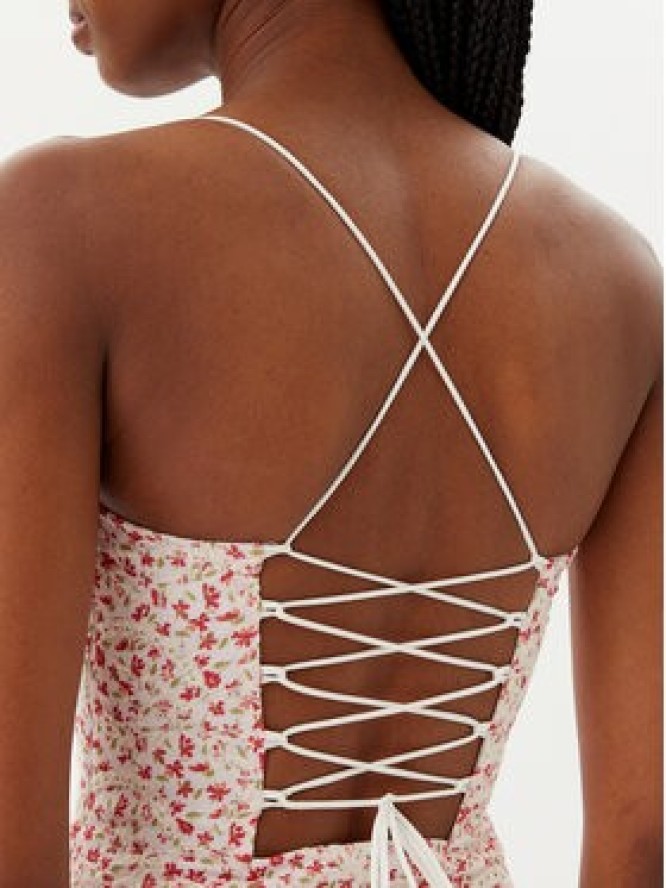 Bardot Top Estie Embroidered 59828TB Kolorowy Slim Fit