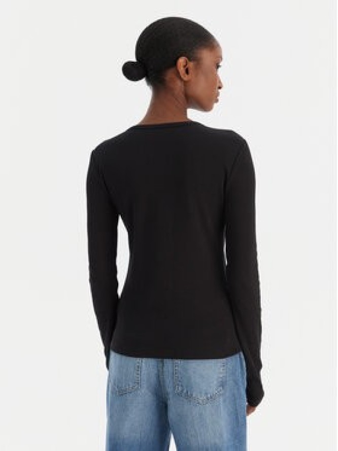 Calvin Klein Jeans Bluzka LV047E201G Czarny Regular Fit