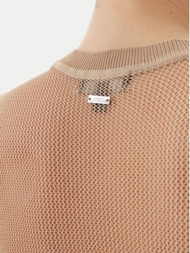 Armani Exchange Sukienka dzianinowa XW000581 AF12875 F1018 Zielony Slim Fit