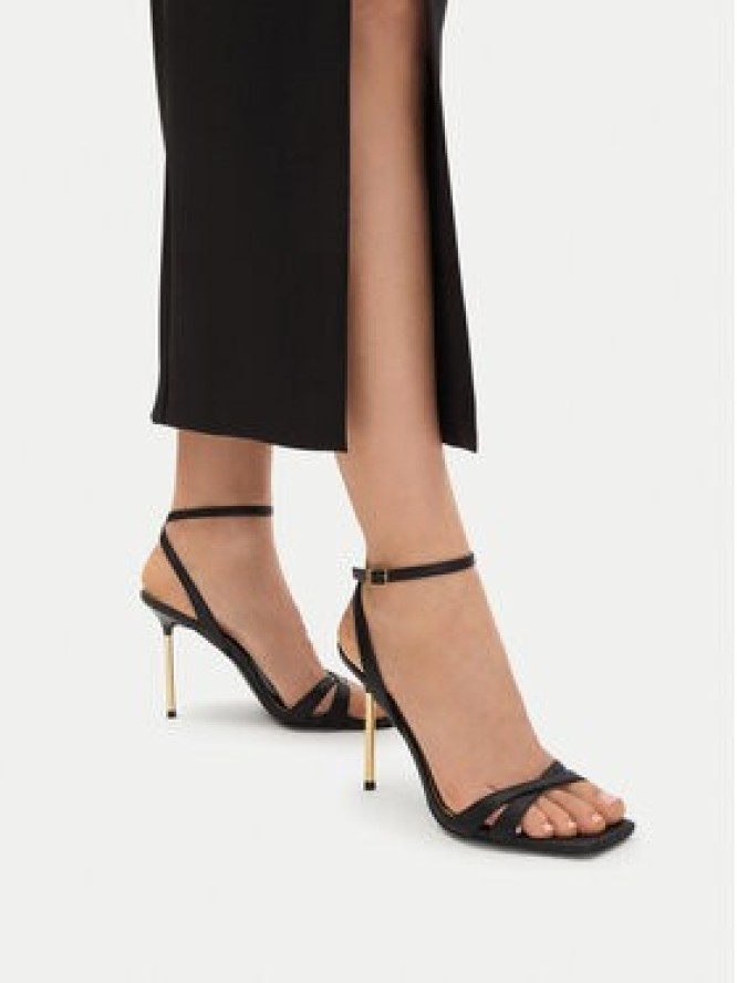 Eva Minge Sandały EO-ERIN-LT2409-1 Czarny