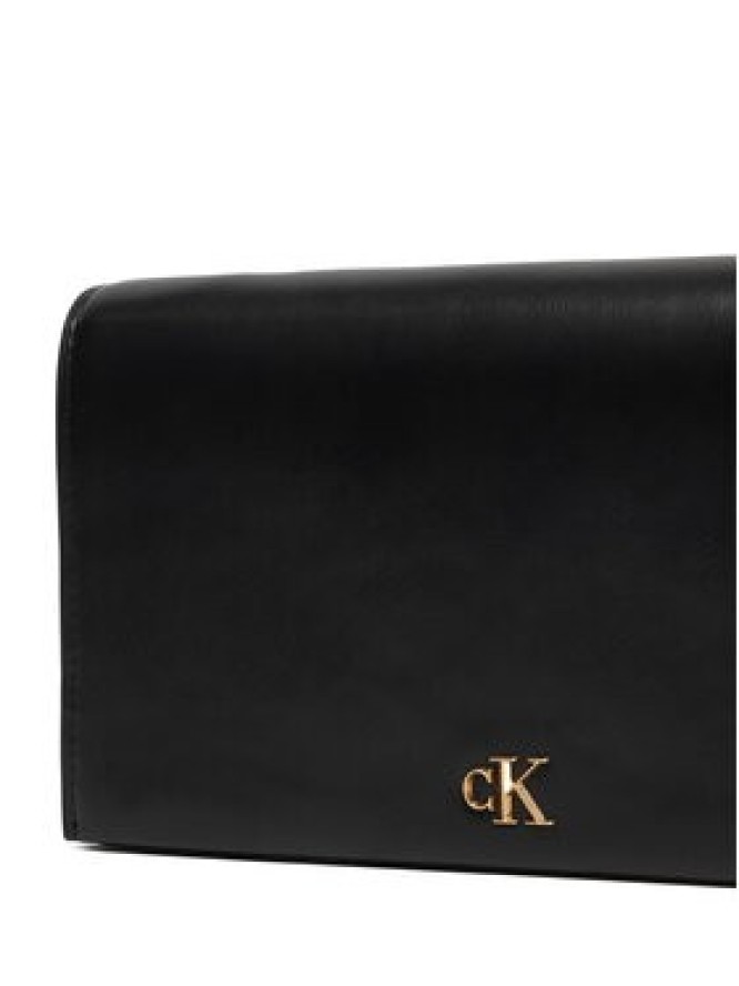 Calvin Klein Torebka Ck Wallet On Chain LV04F3319G Czarny