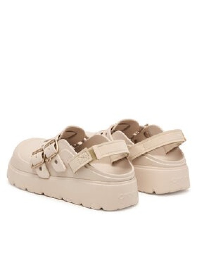 Crocs Sandały Loaferette Clog 214105 Beżowy