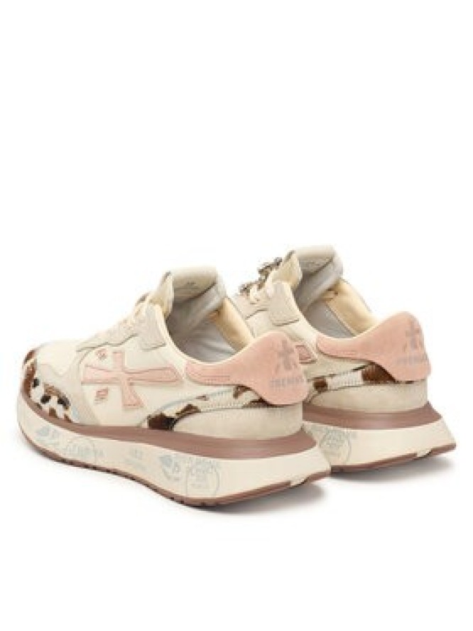 Premiata Sneakersy Lauryn Var 8456K Kremowy