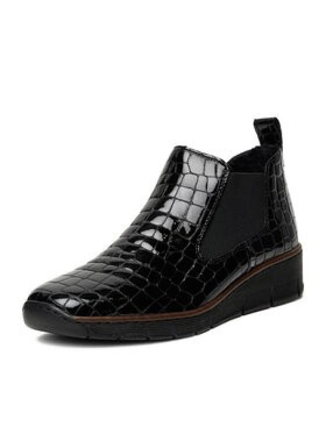 Rieker Sztyblety 53794-01 Czarny