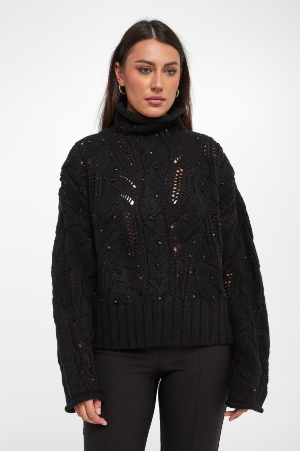 Golf damski z wełną LIU JO