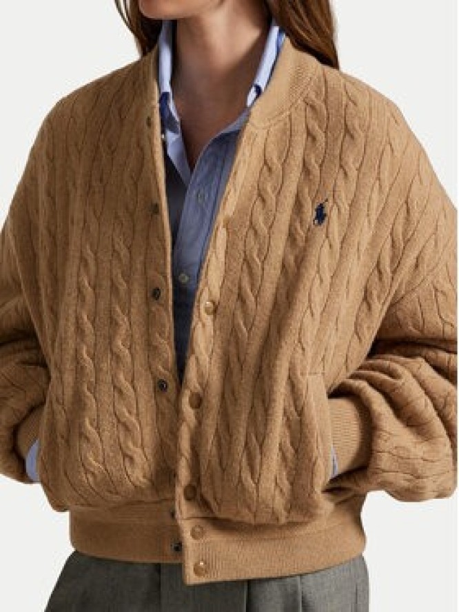 Polo Ralph Lauren Kurtka bomber 211966122002 Beżowy Relaxed Fit