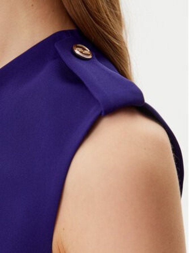 Artigli Sukienka koktajlowa ACAB000846 Granatowy Slim Fit