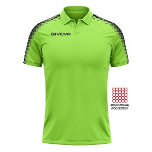 Sportowa koszulka polo Givova Apple Green