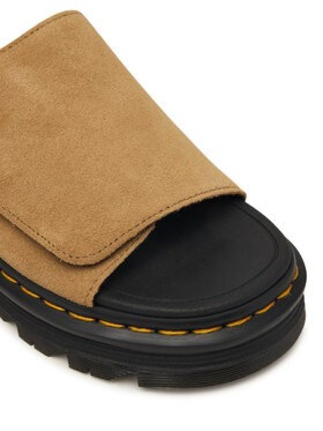 Dr. Martens Klapki Zebzag DM42409200 Brązowy jasny