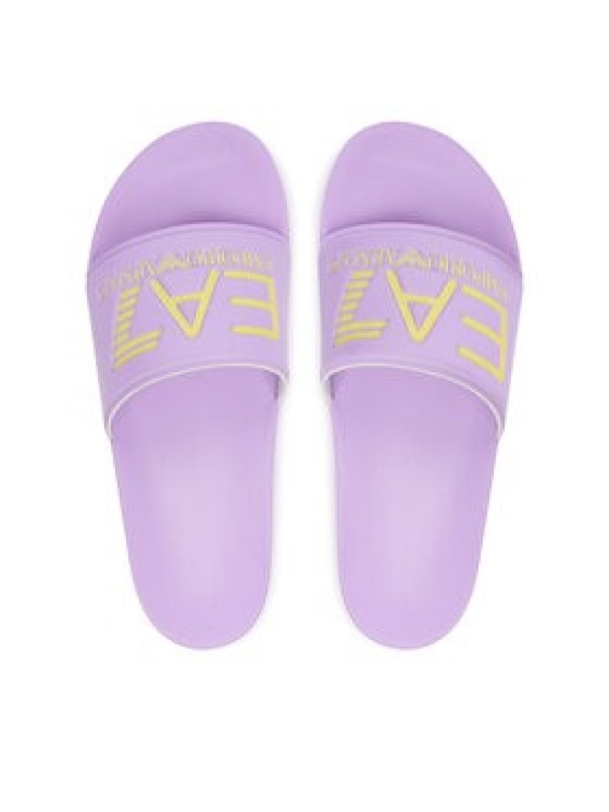 EA7 Emporio Armani Klapki 7X000108 AF15118 MZ628 Fioletowy