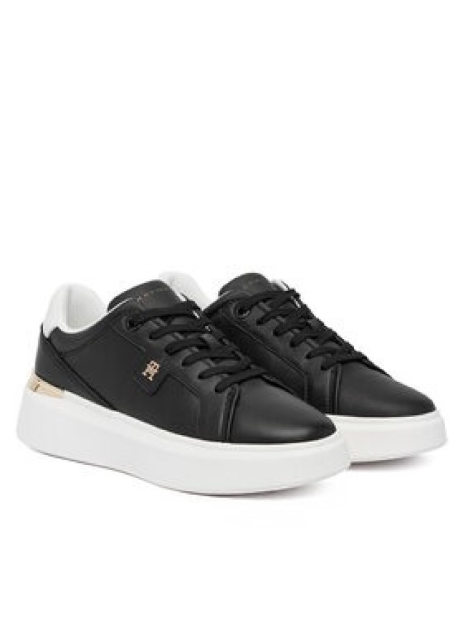 Tommy Hilfiger Sneakersy Th Chic Platform FW0FW09396 Czarny