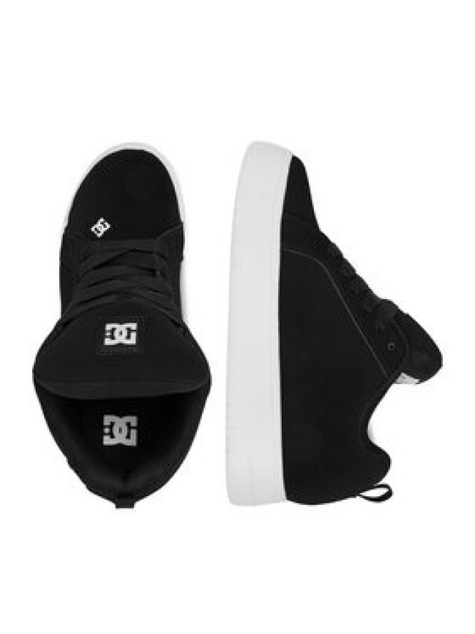 DC Shoes Sneakersy EO-COURT GRAFFIK PLATFORM DC02422004 Czarny