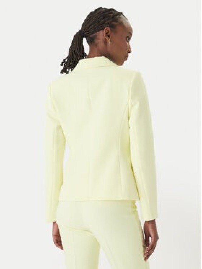 Rinascimento Marynarka CFC0128639003 Żółty Regular Fit