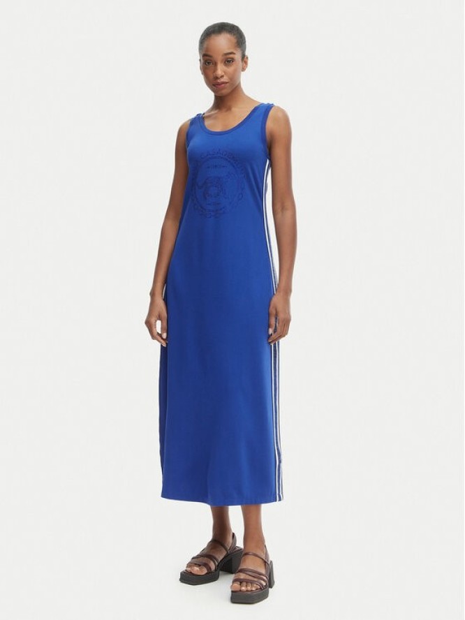 LOLA CASADEMUNT Sukienka codzienna LS2616148 Niebieski Regular Fit