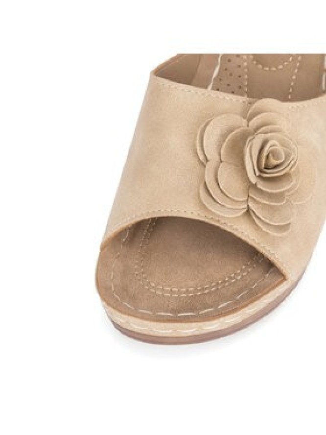 Clara Barson Klapki WYL05010-29 Beżowy