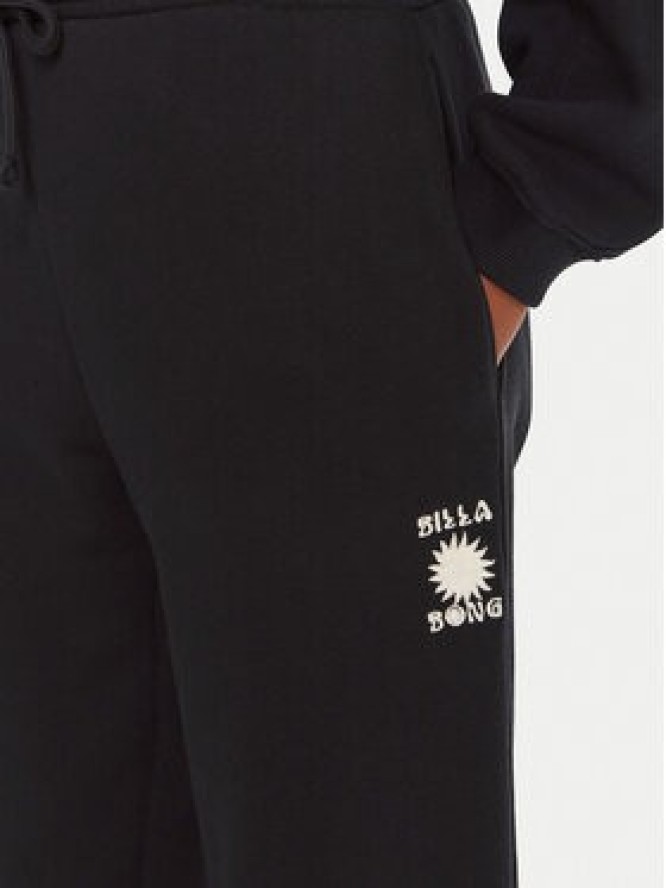Billabong Spodnie dresowe So Sunny EBJFB03003 Czarny Relaxed Fit