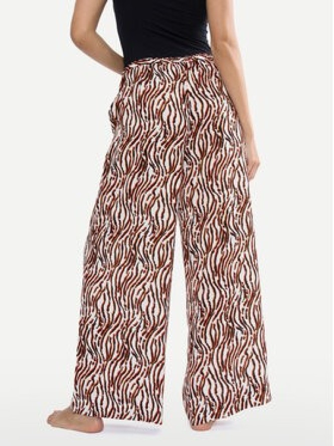 Triumph Spodnie materiałowe Summer 10227246 Brązowy Wide Leg