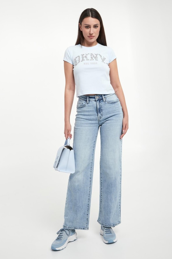 Jeansy damskie DKNY JEANS