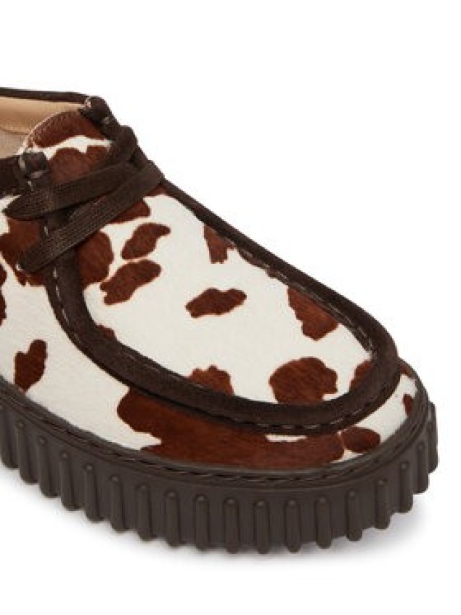 Clarks Półbuty Torhill Bee 26186666 Brązowy