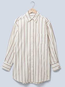 LeGer Sukienka koszulowa "Ela" w kolorze kremowo-brązowym rozmiar: 34