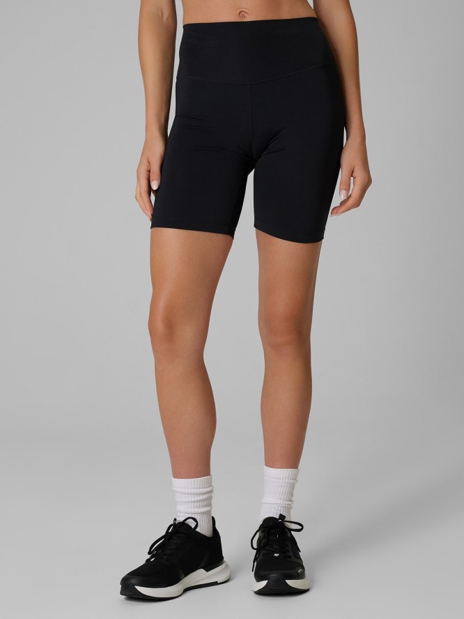 4F Legginsy kolarki treningowe damskie - czarne L