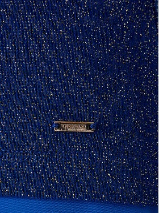 Morgan Top 251-DIDONI Granatowy Slim Fit