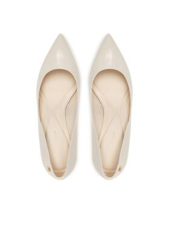 Tommy Hilfiger Szpilki Essential Pointed Pump FW0FW09362 Écru