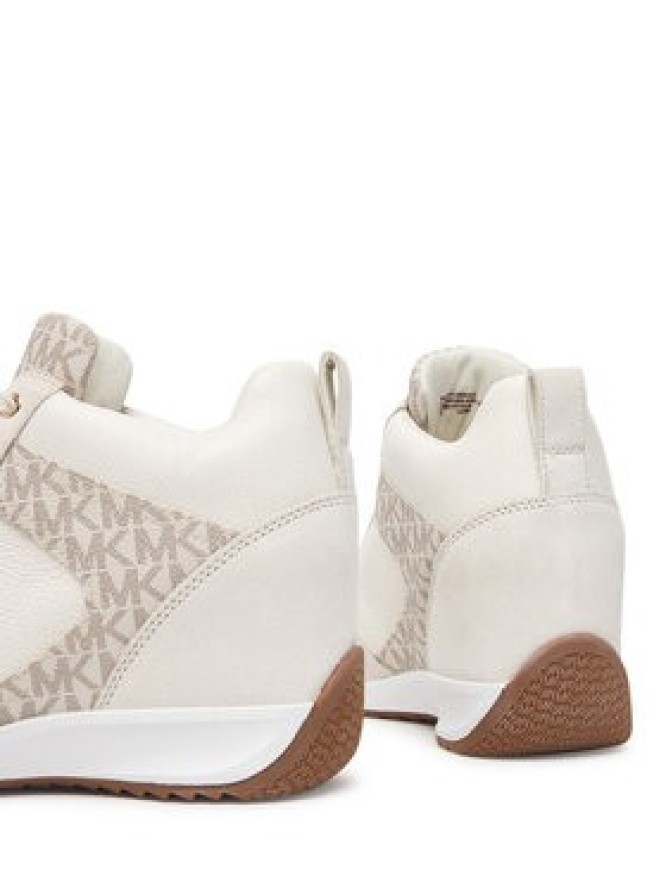MICHAEL Michael Kors Sneakersy Nikko S2 Wedge Trainer 43F6NKFS4S Kremowy