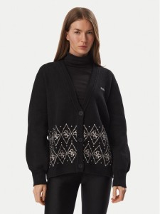 Guess Kardigan V6BR17 Z2279 Czarny Regular Fit