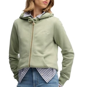 Damska bluza z kapturem zapinana na zamek Superdry Essential Logo Hb