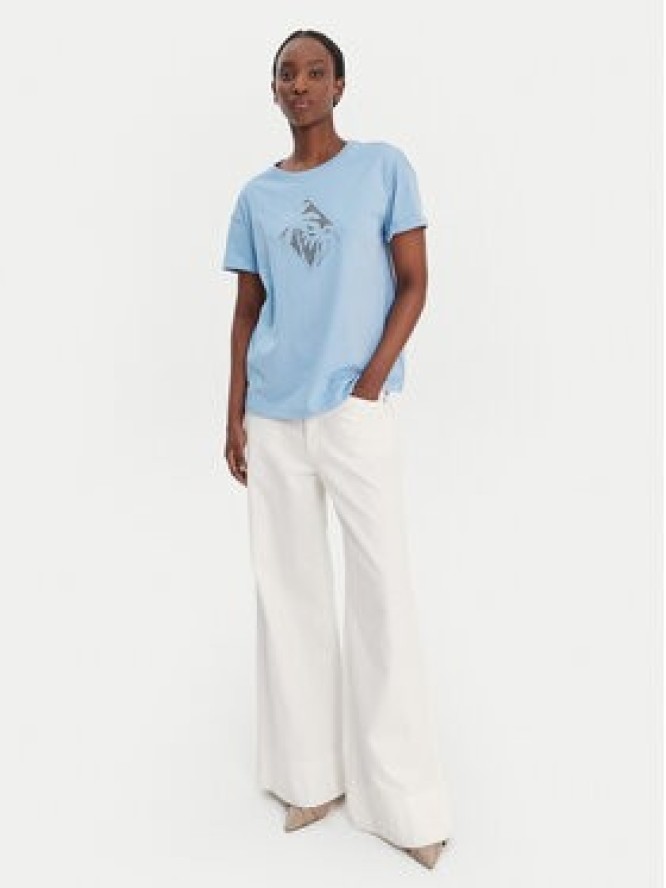 Liu Jo T-Shirt WA6413 JS904 Niebieski Regular Fit