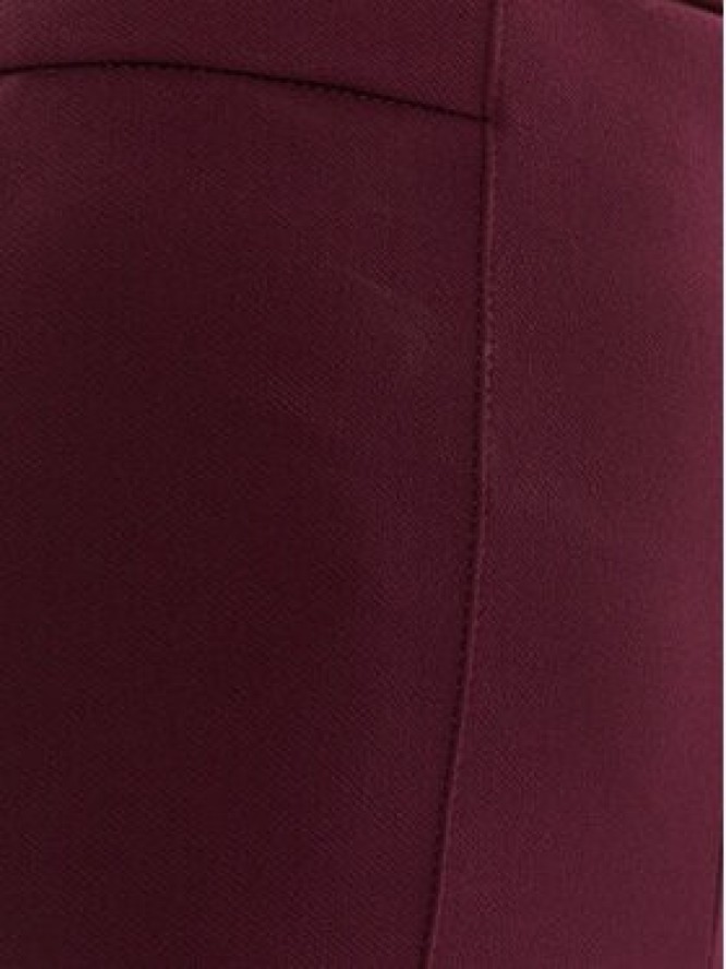 Rinascimento Spodnie materiałowe CFC0125304003 Bordowy Regular Fit