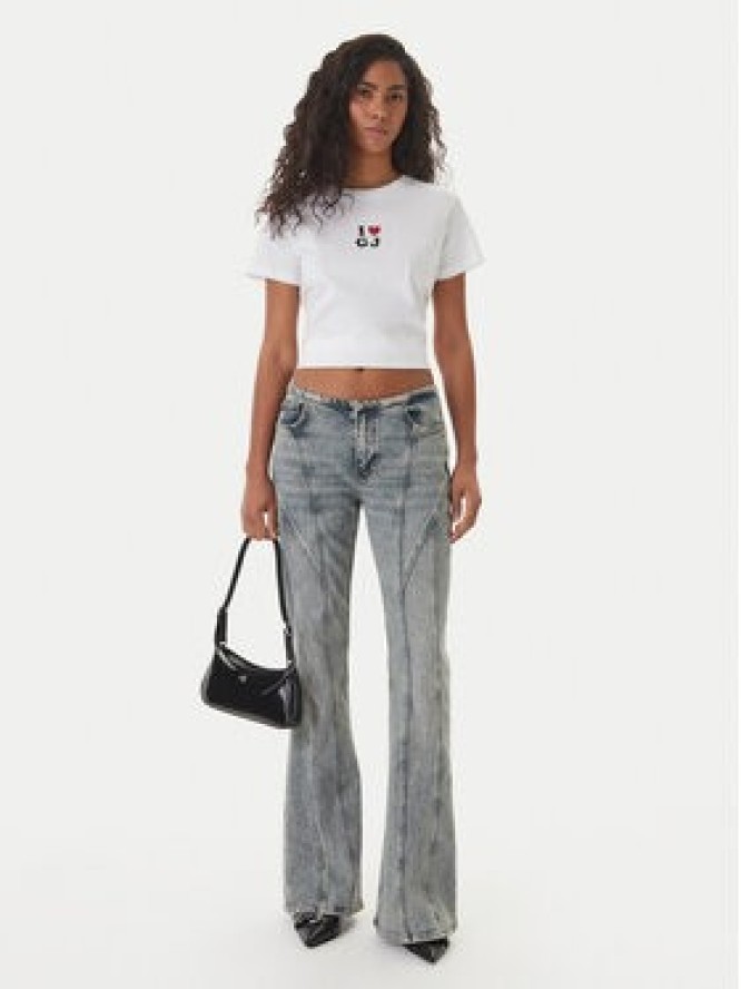 Guess Jeans T-Shirt W6GI45 K8HM0 Biały Regular Fit