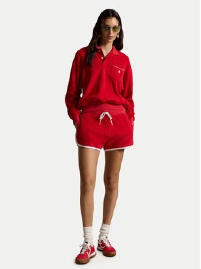 Polo Ralph Lauren Bluza 211A12737003 Czerwony Relaxed Fit