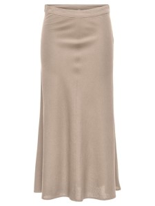 ONLY Spódnica midi Goa 15363690 Beżowy Regular Fit