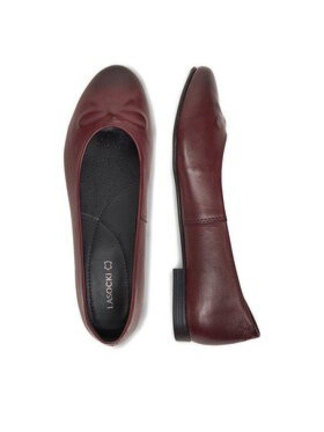 Lasocki Baleriny CEO-RST-ERICA-61 Bordowy