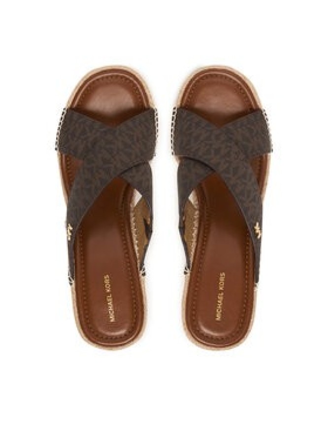 MICHAEL Michael Kors Espadryle Kenzie 40R6KZMS1B Brązowy