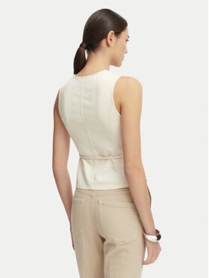 ONLY Top Silla 15374051 Kremowy Regular Fit