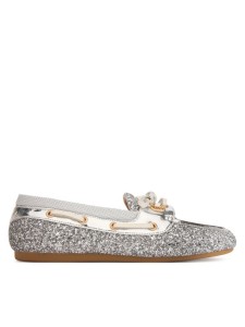 Liu Jo Mokasyny Skipper 01 SA6017 TX337 Srebrny