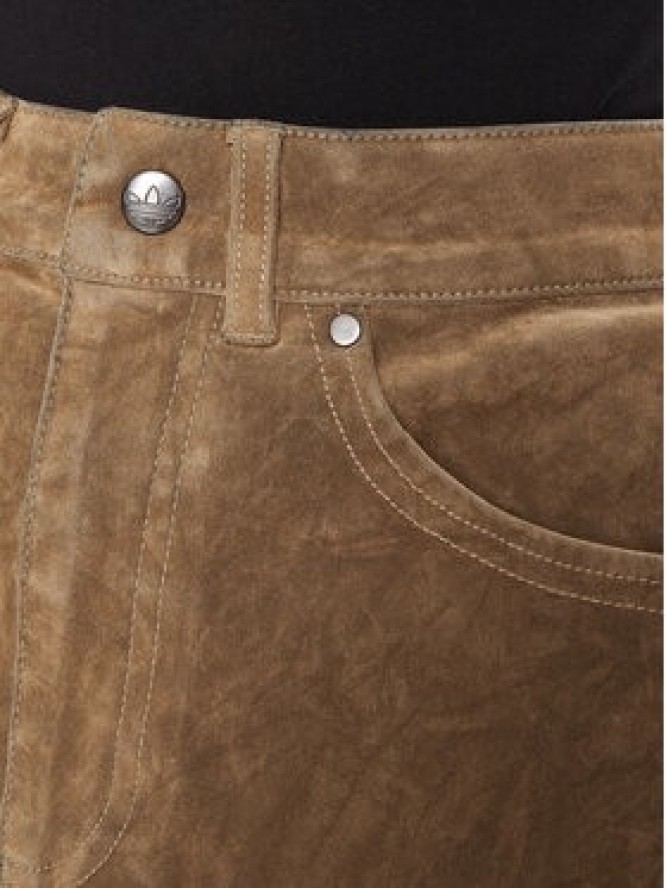 adidas Spódnica maxi Adibreak JY2397 Brązowy Regular Fit