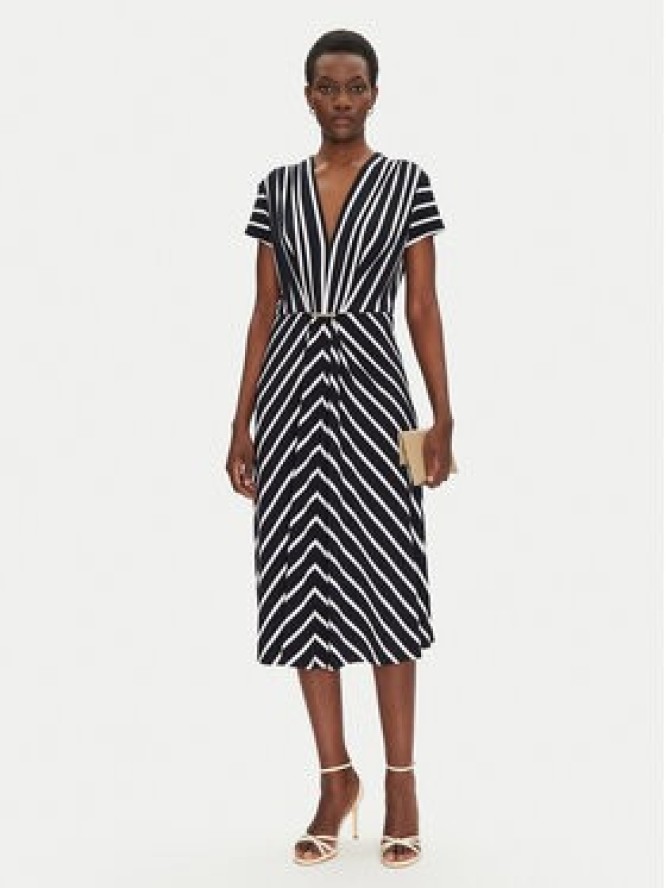 Joseph Ribkoff Sukienka dzianinowa 251295X Granatowy Regular Fit