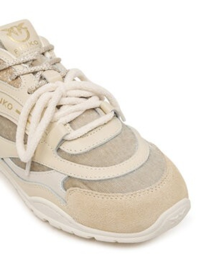 PINKO Sneakersy Yulia 01 SS0185P153 Kremowy