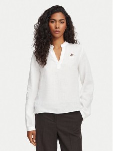 Beverly Hills Polo Club Bluzka P-SS26W-OLYMPIA Biały Regular Fit