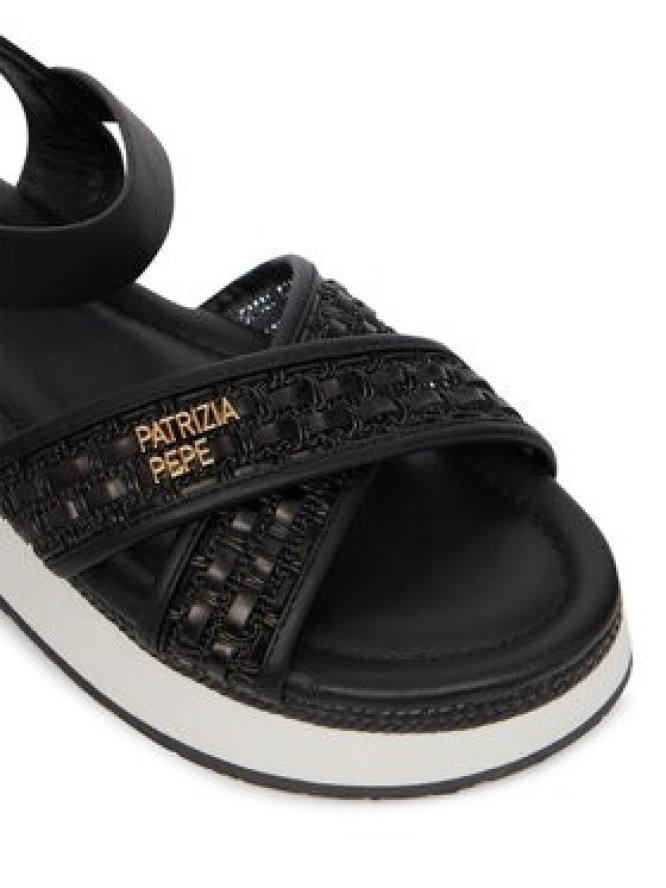 Patrizia Pepe Sandały PPJ392/31 Czarny