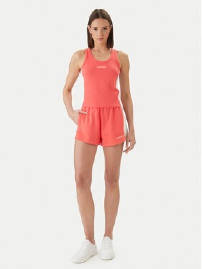 Calvin Klein Swimwear Top LV00Q61152 Różowy Slim Fit